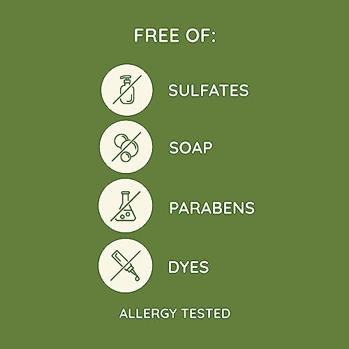 Aveeno Daily Moisturizing Body Wash for Dry & Sensitive Skin with Prebiotic Oat, Hydrating Oat Body Wash Nourishes Dry Skin & Gently Cleanses, Light Fragrance, Sulfate-Free, 18 fl. Oz, 2 Pack